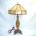 Bradley & Hubbard table lamp with orange peel texture