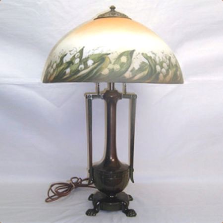 Unsigned Moe Bridges table lamp