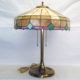 Arts & Crafts brass table lamp