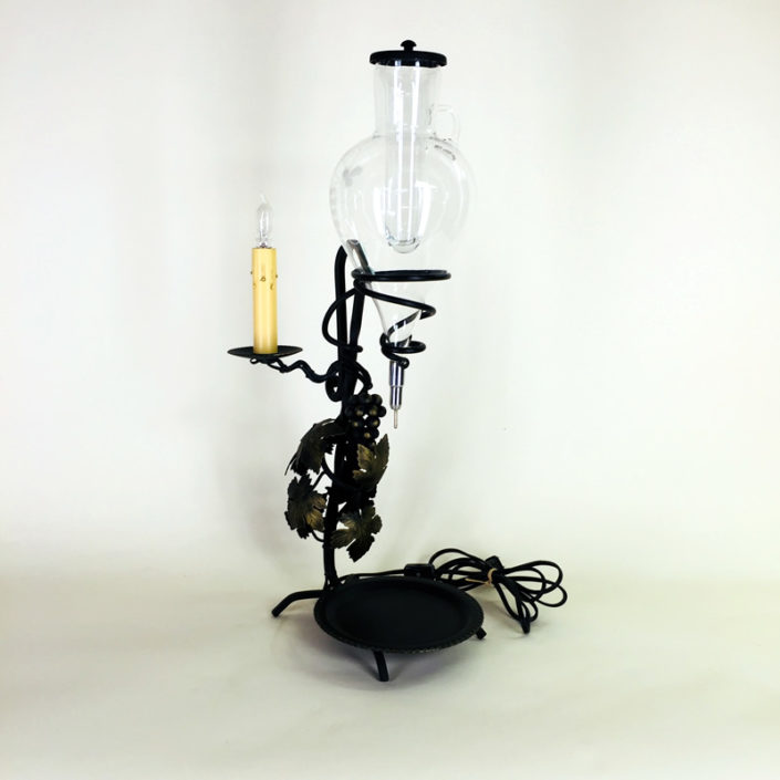 Wine decanter lamp Old Lamps & Things, LLC