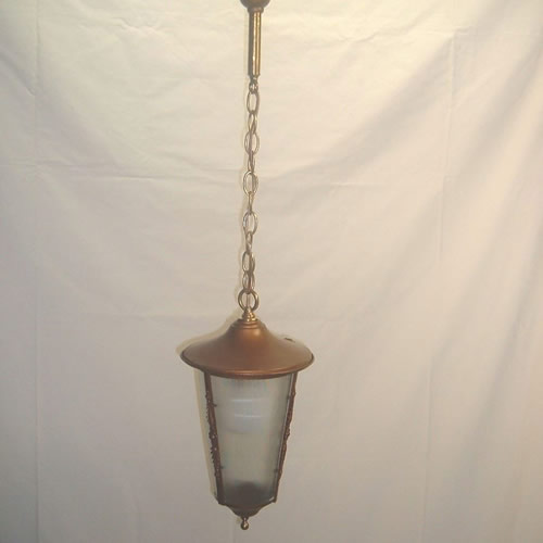 Ampinco slag glass lantern
