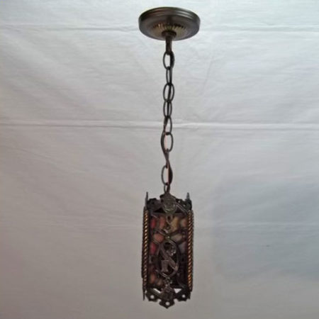 Petite mica ceiling pendant