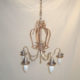 Bradley & Hubbard five-light chandelier