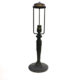 Gold washed pewter table lamp base