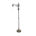 Cast iron and bridge arm floor lamp with dragon design