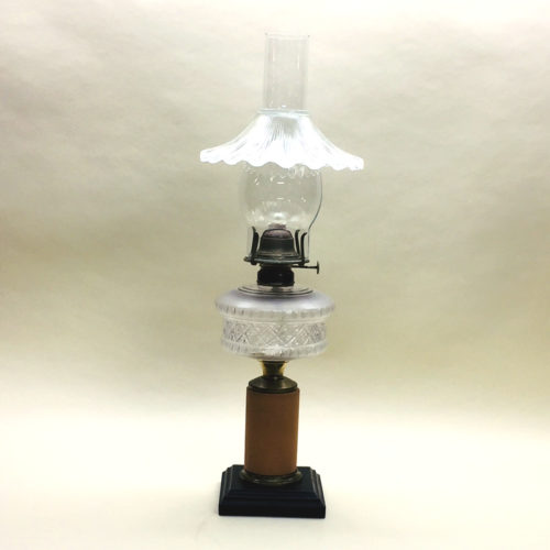 M.B. Co., NY kerosene lamp