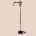 W2-19100 Cast iron bridge arm floor lamp