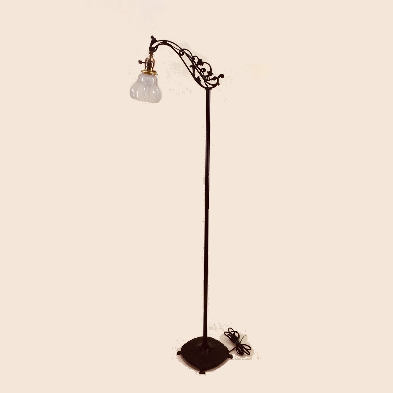 art deco bridge lamp