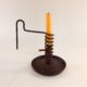 1920s reproduction of very early spiral courting candle holder