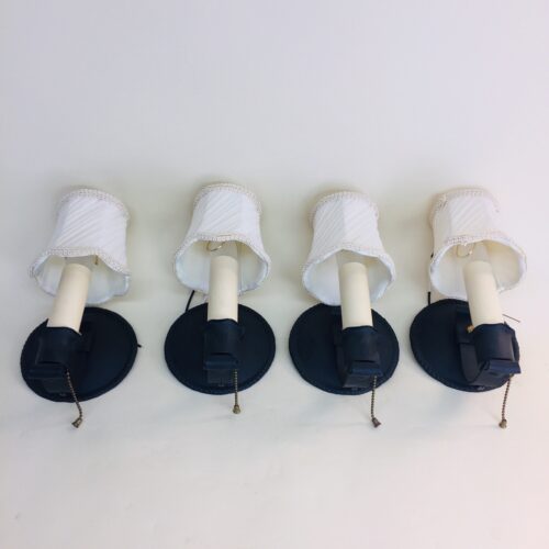 Set of four vintage sconces