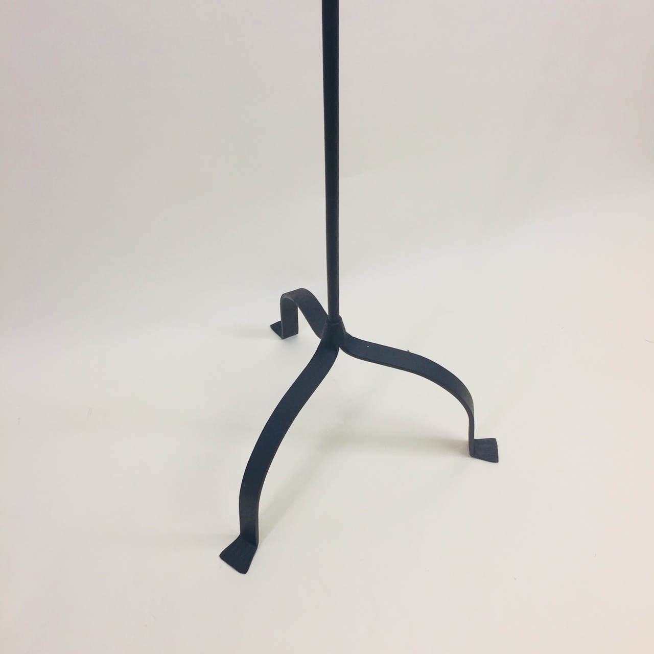 Wrought iron kerosene floor lamp stand Old Lamps & Things, LLC